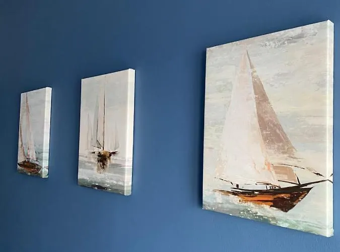 شقة Seafront Haven - Blue Luxury *